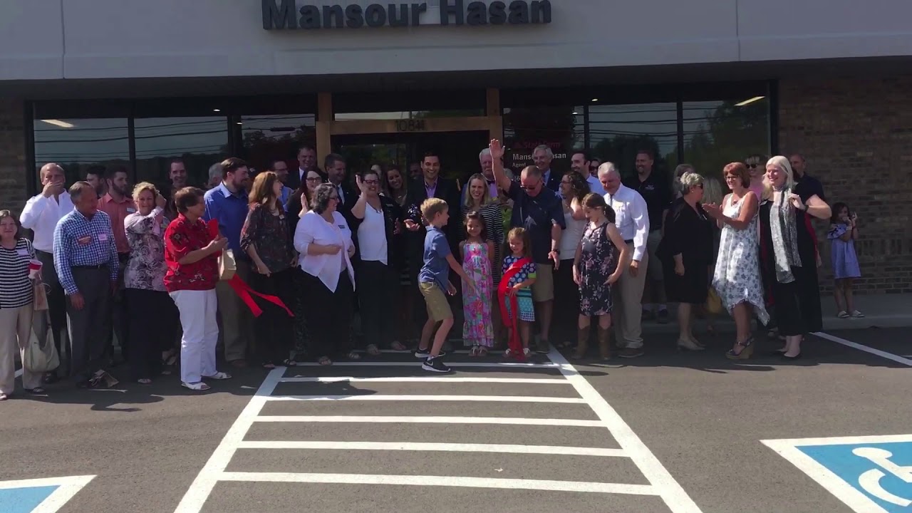 State Farm Insurance Mansour Hasan Agency Ribbon Cutting (6/7/18