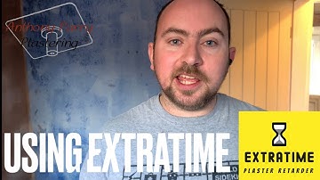 How to use Extratime by Eazymix. timelapse video. Plastering
