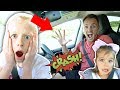 TESLA SELF DRiVES AT 70MPH!! (terrifies kids!) | Family Fizz