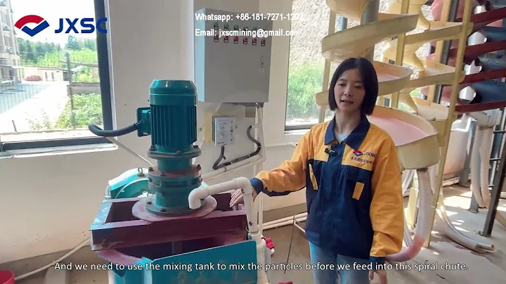 What is a spiral chute and how does it work?