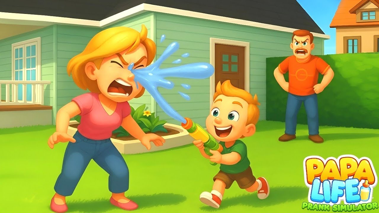 Papa Life - Prank Simulator – Android Gameplay #6 - YouTube