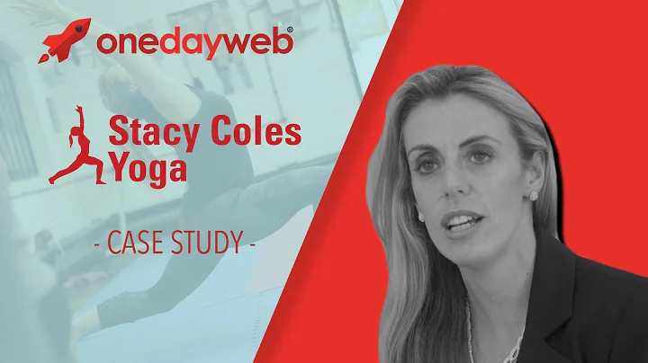 One Day Web Case Study: Stacy Coles Yoga