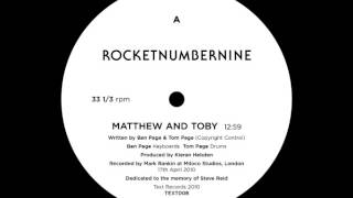 Rocketnumbernine - Matthew and Toby (Four Tet Remix)