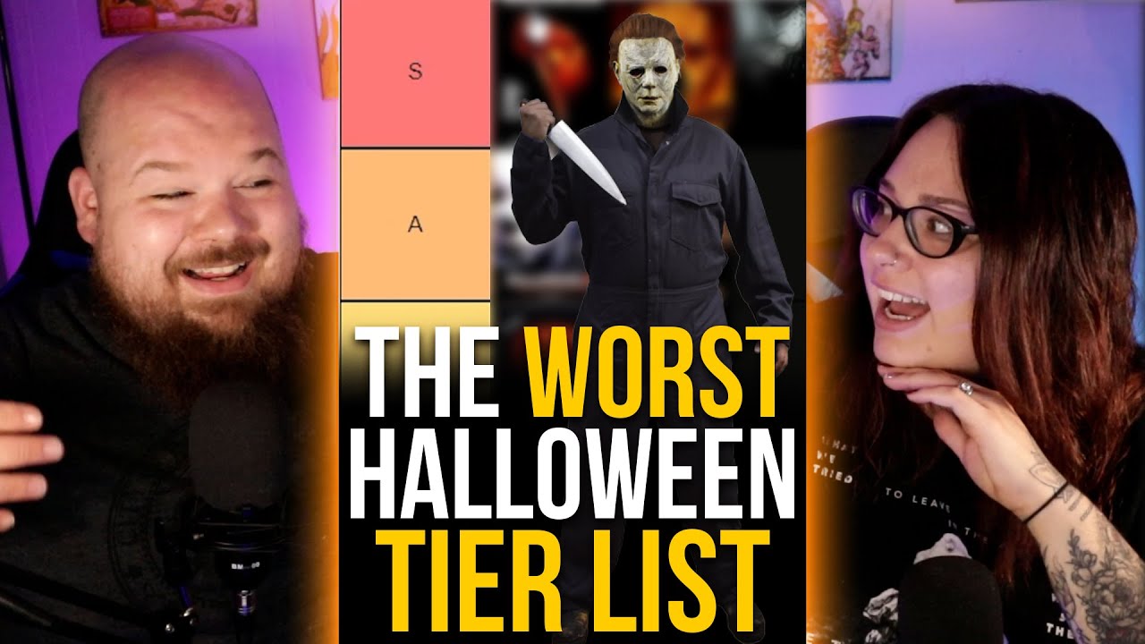 the worst tier list | Ranking EVERY Halloween Movie (1978-2018)