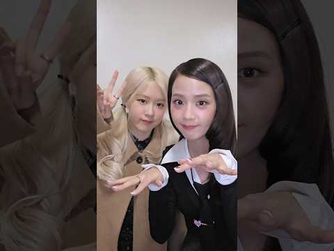 Wake up 챙이, electric touch 🐿️💓 #JISOO #지수 #ROSÉ #로제 #AMORTAGE #earthquake