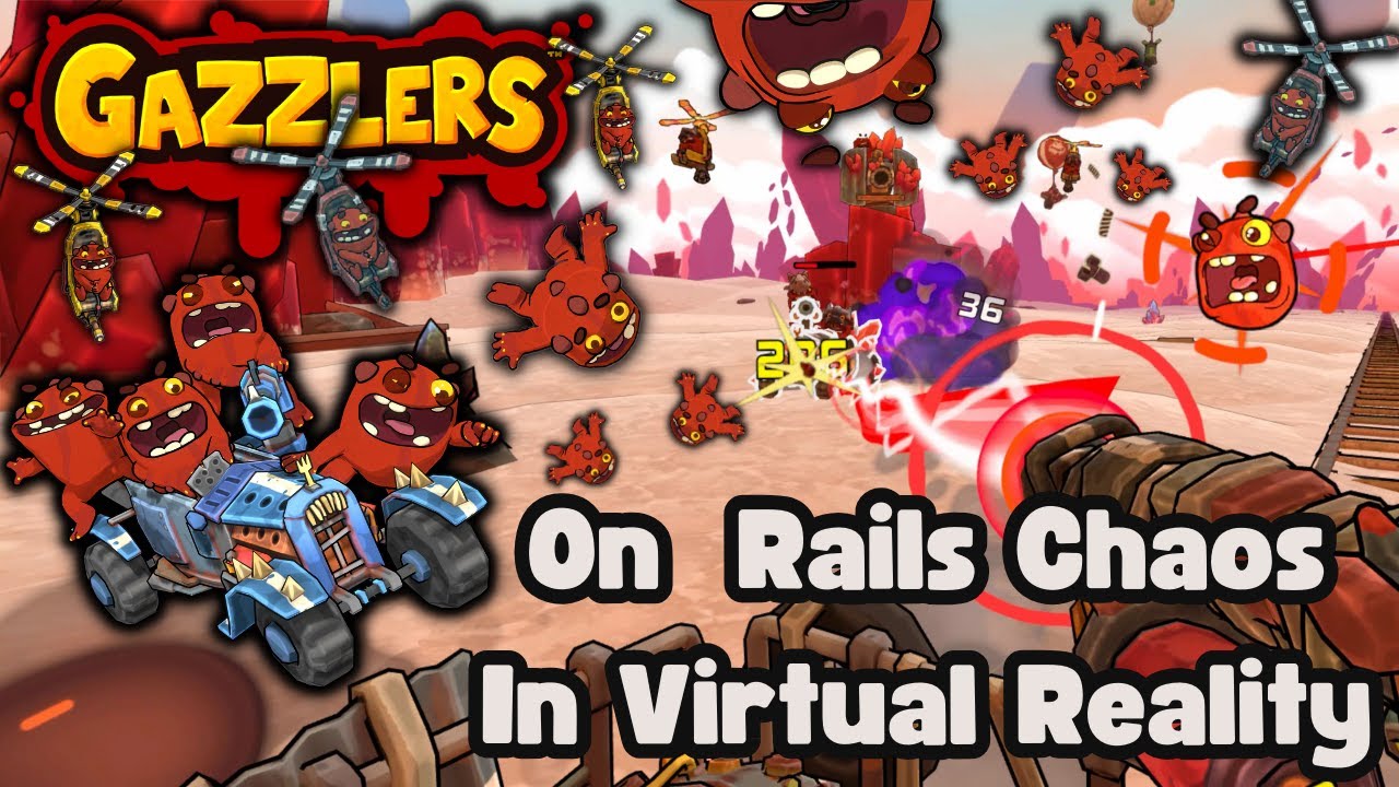Chaos Rails Game Gazzlers Is On Rails Chaos In Virtual Reality - YouTube