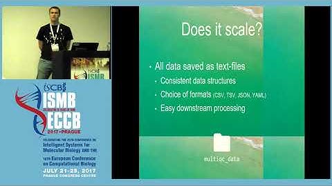 MultiQC: Visualising results from common bioinformatics tools - Philip Ewels - BOSC - ISMB/ECCB 2017