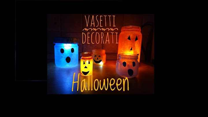 Halloween | Vasetti decorati