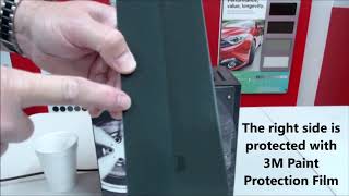 See How 3M Paint Protection Film Works (PPF Gravelator Demo)