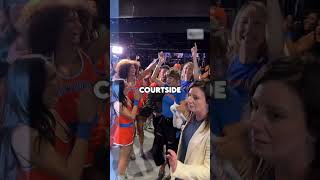 Taylor Swift's is a True New York Knicks Fan 🏀 #taylorswift #shorts