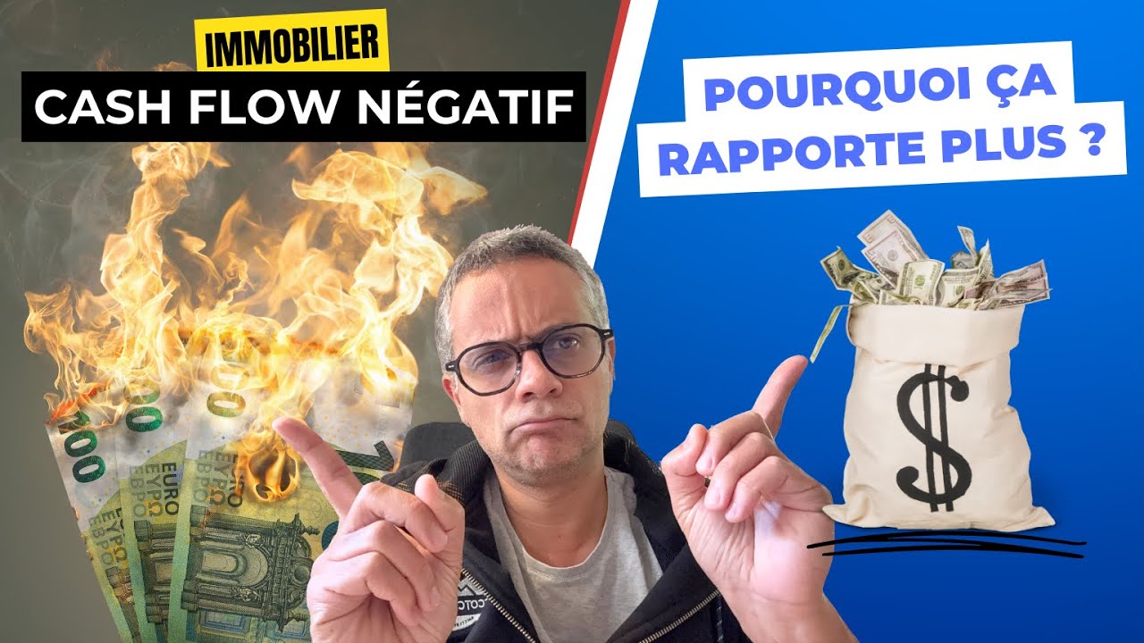 Un cash flow négatif rapporte plus:  ce que les gourous immobiliers ne te diront jamais.