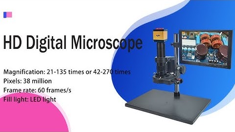 HD Digital Microscope | HDMI HD 4K Electron Microscope