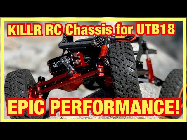 Killr RC Capra Carbon Chassis Conversion is AWESOME!!