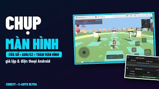 Take Emulator or Android Phone Screenshots by Command | C-Auto Ultra Update