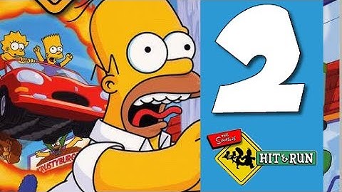 Lets Play The Simpsons Hit and Run: Part 2 - Bart Goes Downtown