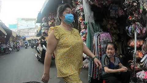 CẬP NHẬT CHỢ NHỊ THIÊN ĐƯỜNG VÀ CHỢ BÙI MINH TRỰC P5 Q8 SÀI GÒN NGÀY NAY