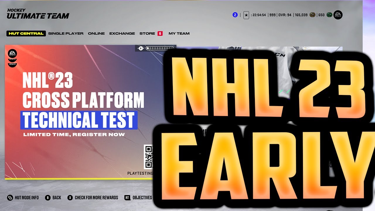 HOW TO PLAY NHL 23 EARLY!! (playtest sign-up)