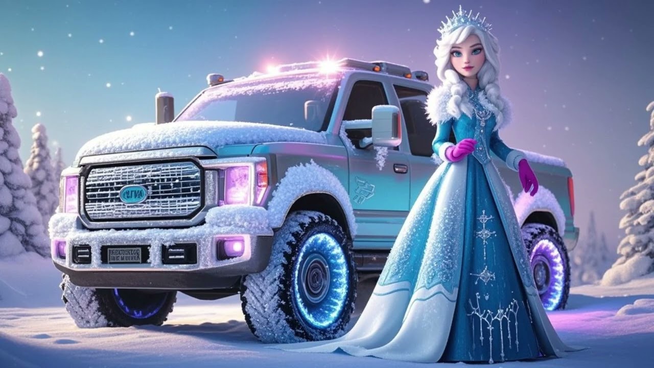Elsa’s Ice Stretch Side Truck ❄️🚚 | Frozen Fun Adventure Part 4