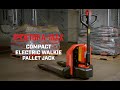 Toyota Material Handling | Products: Tora-Max Compact Electric Pallet Jack