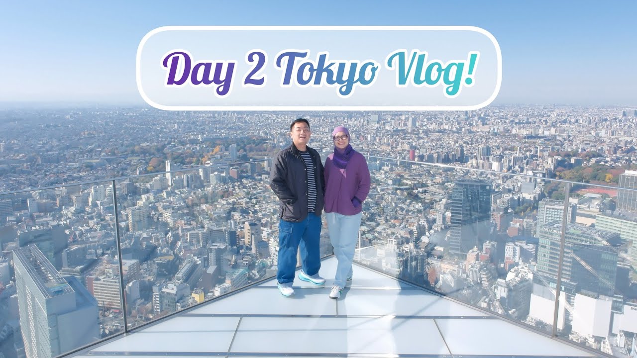 Второй день видеоблога о Токио! Присоединяйтесь к нам на прогулку по Токио!