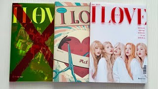 Распаковка альбома (G)I-Dle / Unboxing album (G)I-Dle I LOVE (Born, Act & X-file ver.)