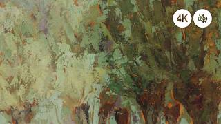 4K Aesthetic Art TV Screensaver | Soft Abstract Summer Painting | Bohuszewicz: Ornica | No Music screenshot 5