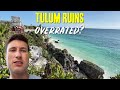 Are the Touristy Tulum Ruins ACTUALLY Overhyped?! Tulum, Mexico 2021