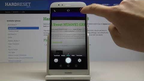 How to Set a Camera Countdown on Huawei GX8 –  Camera Timer