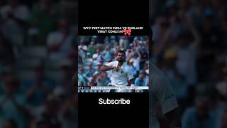 Virat Kohli to england ☠️ India vs England WTC test match Virat Kohli 149 runs #cricket #short