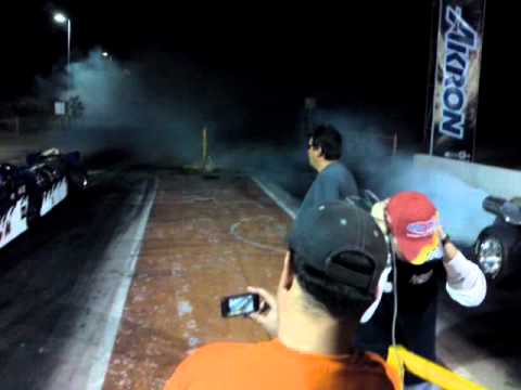 1ra Pasada Jet Dragsters en Autodromo de Hermosillo