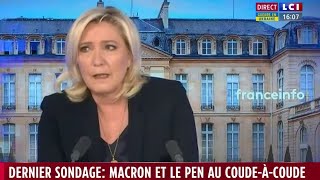 Macron est "très agressif" - Marine Le Pen