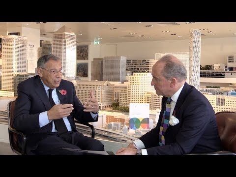 Lord Mayor interviews Sir George Iacobescu
