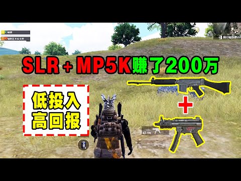 喷子绕道！用SLR＋MP5K刮痧盈利200万，我真的没有实力瓶颈 【奔奔解说】