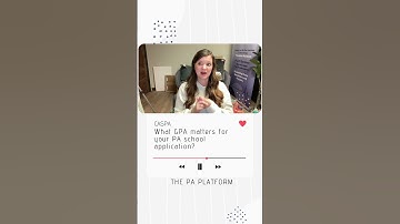 Which GPA matters for PA school? CASPA GPA. Pre-pa FAQ + Physician Assistant tips!