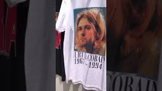 KURT COBAIN NIRVANA MEMORIAL T SHIRT W/ AKIRA KANEDA JOKER NOT VINTAGE