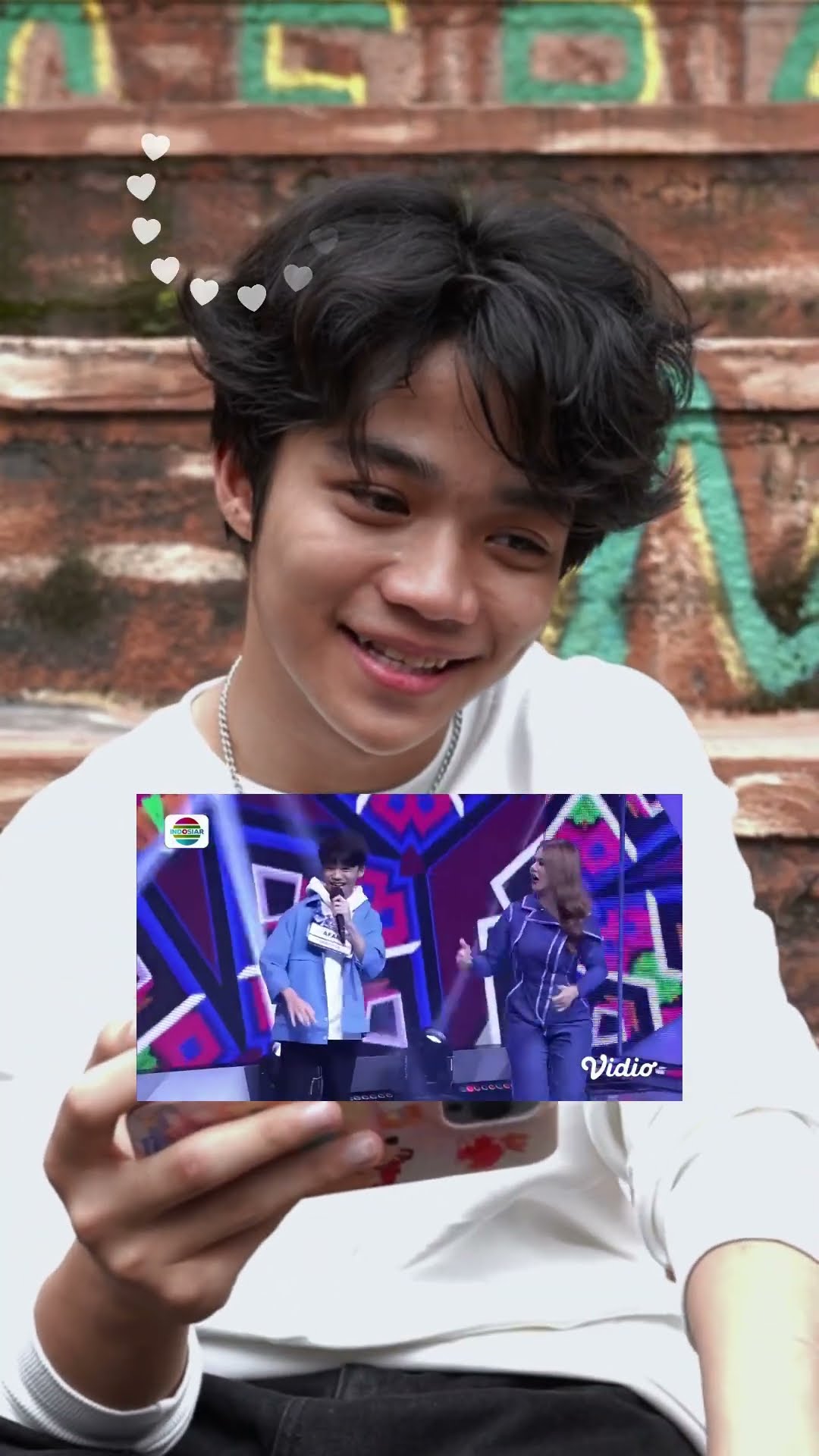 Malu maluuu! Afan reaction videonya saat audisi di D'Academy 5 dulu #shorts