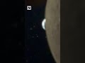 Nasa captures rare ‘Earthset’ from far side of the Moon
