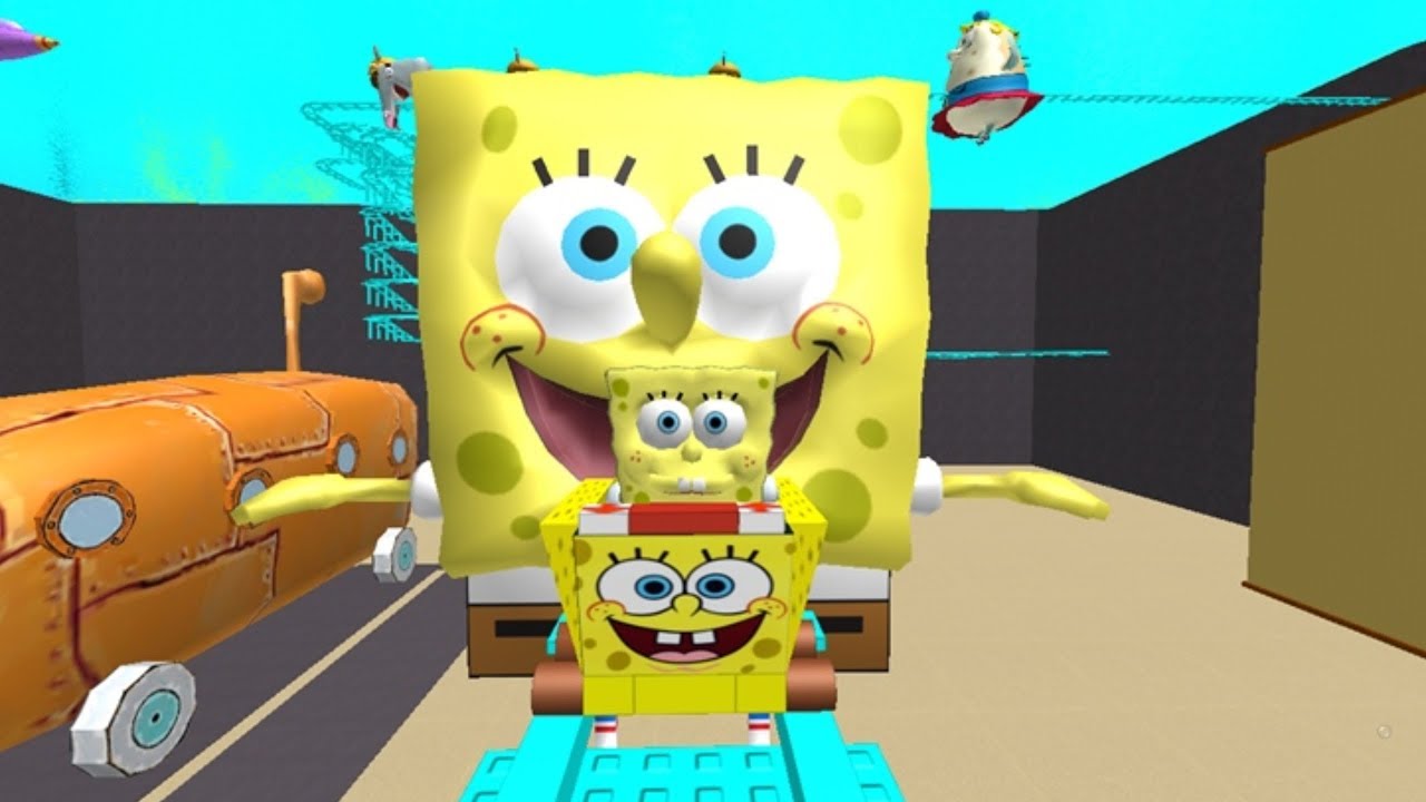 Cart Ride Into Spongebob Squarepants Roblox Youtube - cart ride into roblox roblox