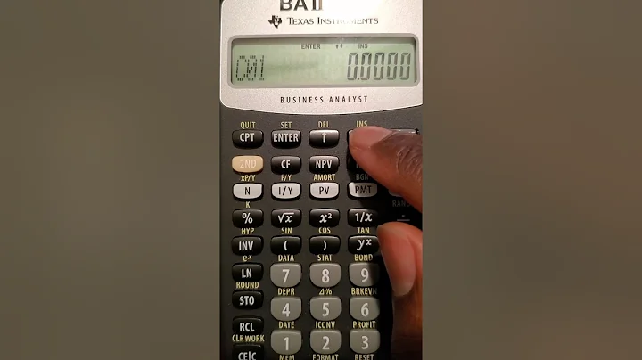 NPV uneven cash flow using BA II Plus