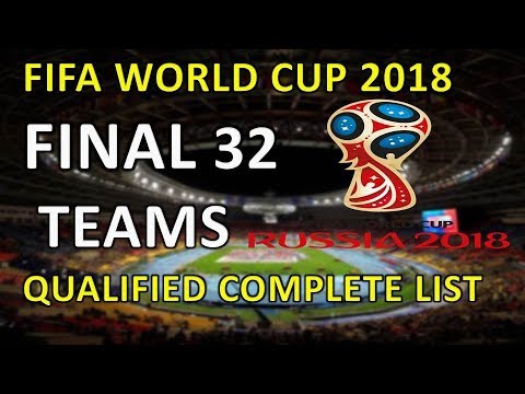 FIFA world cup 2018 qualified32 teams list | FIFA world cup 2018 Qualifiers | MD1 production