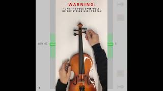 Using a Violin Tuner to Tune Your Violin screenshot 4