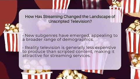 How Has Streaming Changed the Landscape of Unscripted Television? - The Reality Radar