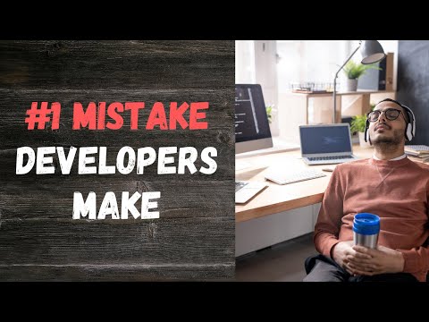 #1 HUGE mistake Self Taught Developers Make | Don’t do this!