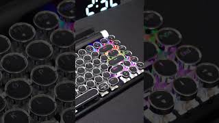 7Kyes Tw1867 Immersive Typewriter Keyboard Experience.