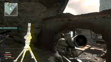 MW3 Noscope Hitmarker Across The Map on Aground