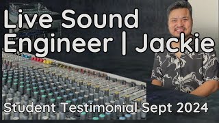 Live Sound Engineer Course | Jackie (Nepal)