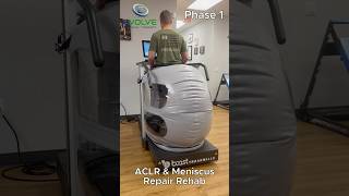 7 Weeks Post-Op ACL &amp; Meniscus: Learning to Walk Again (Microgravity Treadmill)