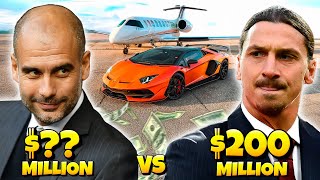 Information Pep Guardiola vs Zlatan Ibrahimović - LIFESTYLE BATTLE Update