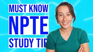 NPTE Study Tips | How to Pass the NPTE with Confidence