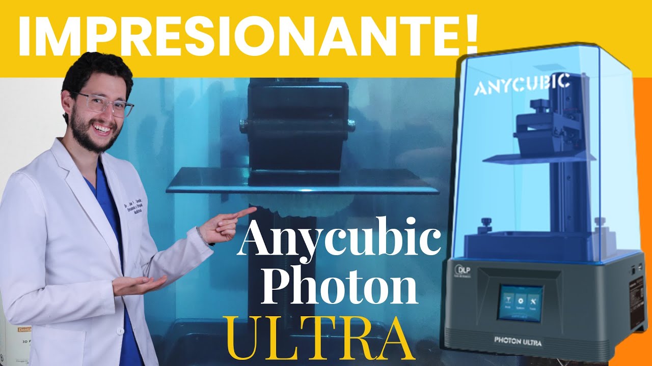 Anycubic photon ULTRA - ¿IMPRESIÓN DLP de bajo costo en ODONTOLOGÍA?